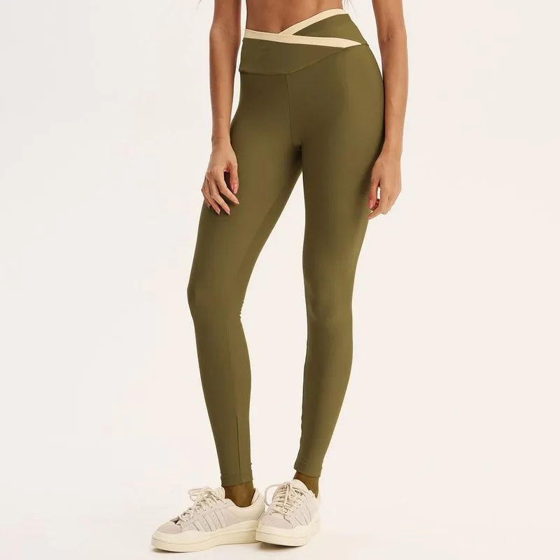 Calça Legging Wrap Shape Powerline Vivame Verde/P
