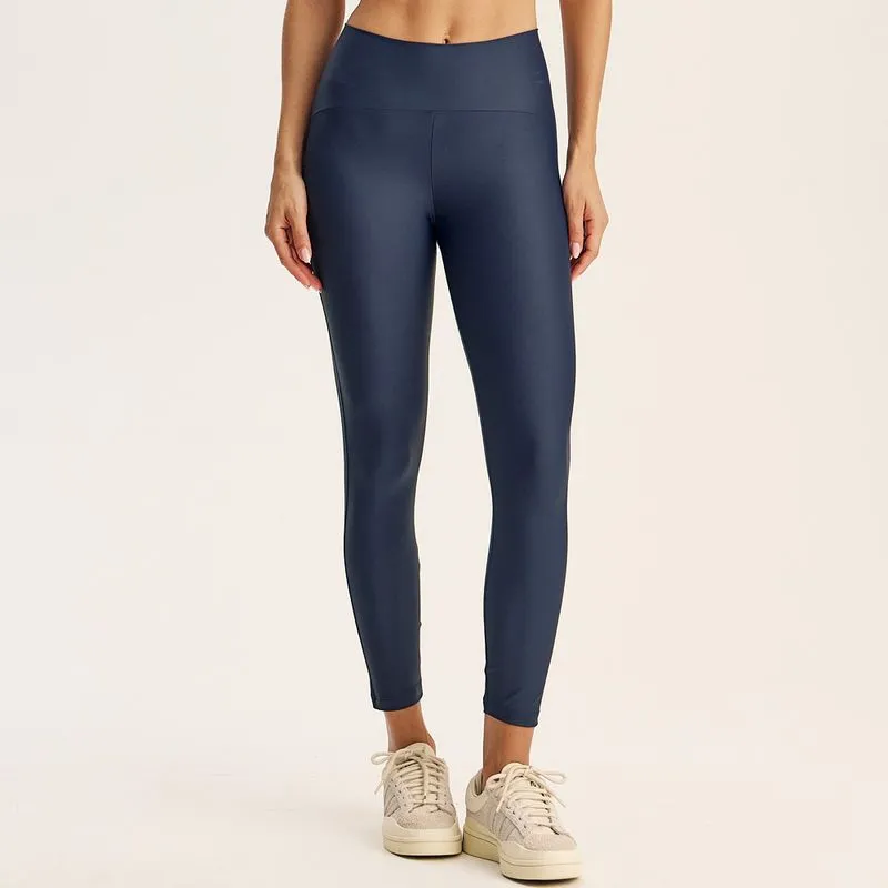 Calça Legging Perfect Shape Crop Cardio Azul Marinho/G