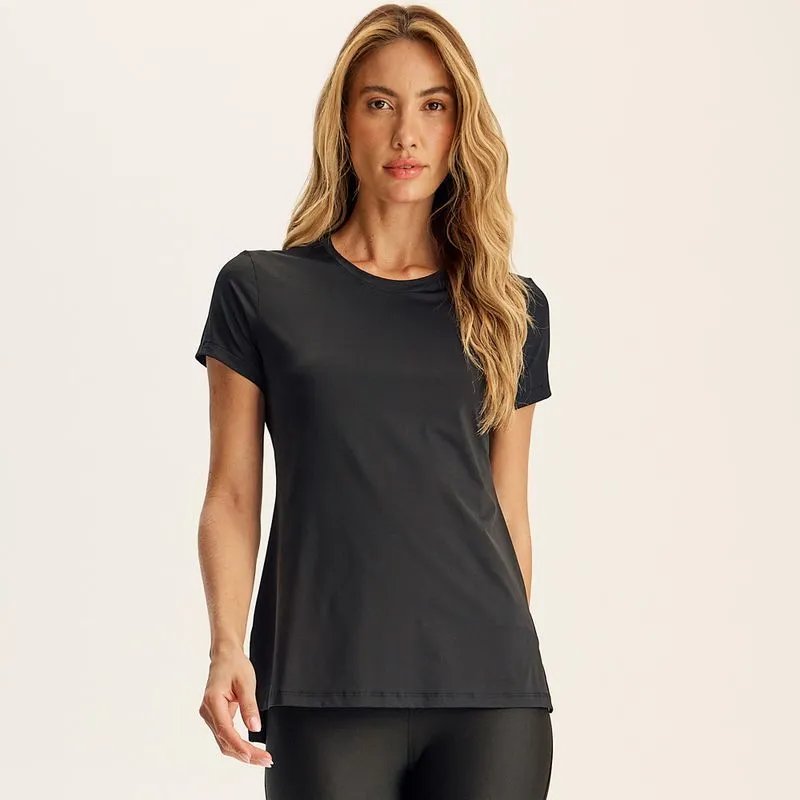 Camiseta Feminina Pulse Cardio Vivame Preto/GG