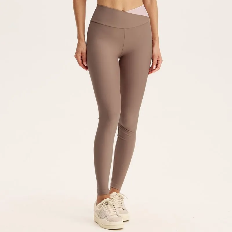 Calça Legging Wrap Shape Creamy Vivame Marrom/M