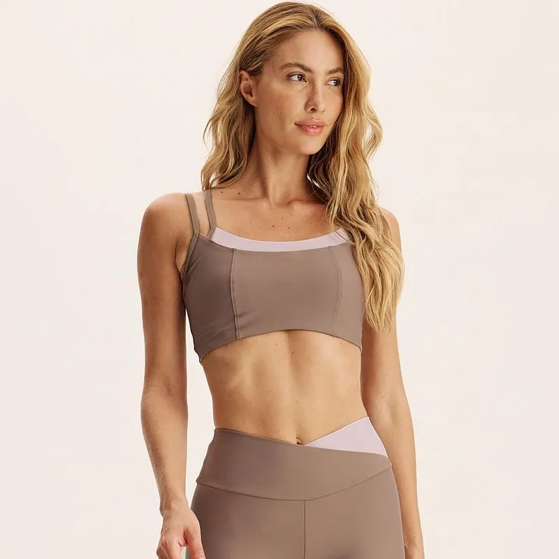 Top Sobreposto Creamy Vivame Marrom/M