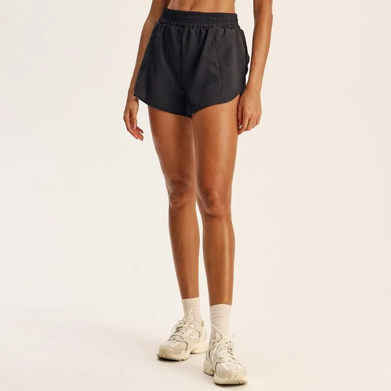Shorts Feminino Duplo Run Valley Vivame Preto/G