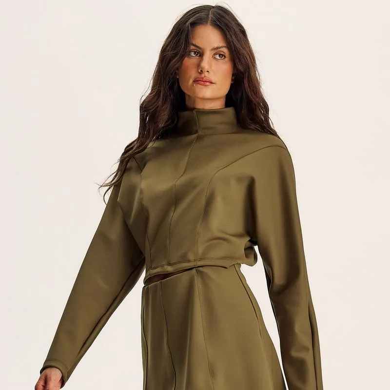 Moletom Feminino Neofit Align Verde/G