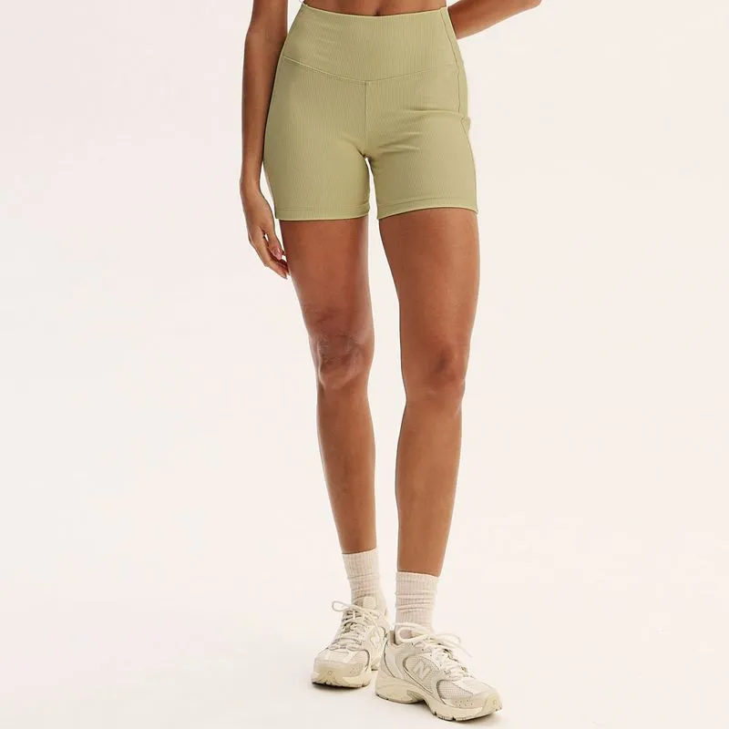 Shorts Médio Rib Matte Vivame Verde/M