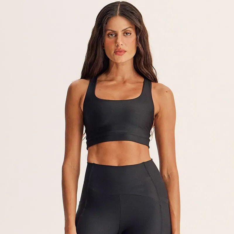 Top Nadador Com Bolso Elite Vivame Preto/P