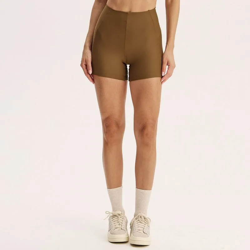 Shorts Curto Invisible Slim Shape Slate Vivame Marrom/G
