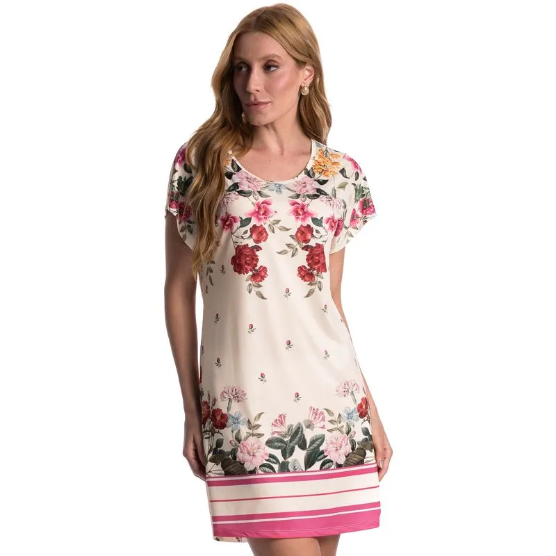 Camisão Feminino Curto Luisa Rosa/GG
