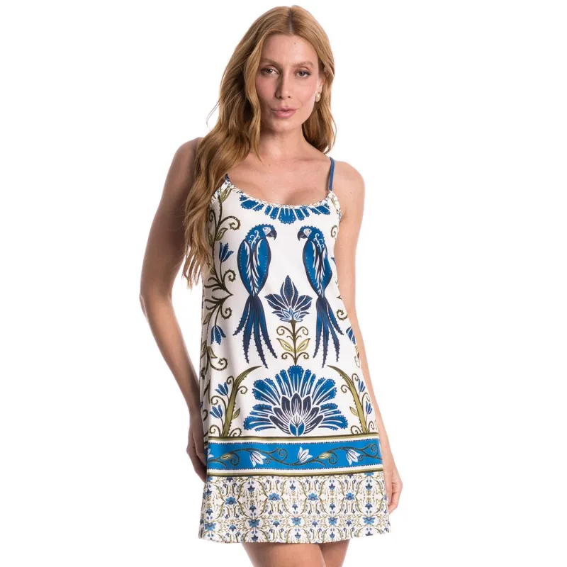Camisola Curta Leti Milena Azul-2/M