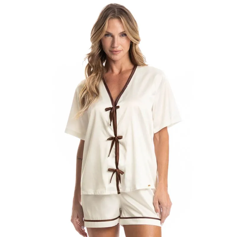 Pijama Curto Lia Branco/P