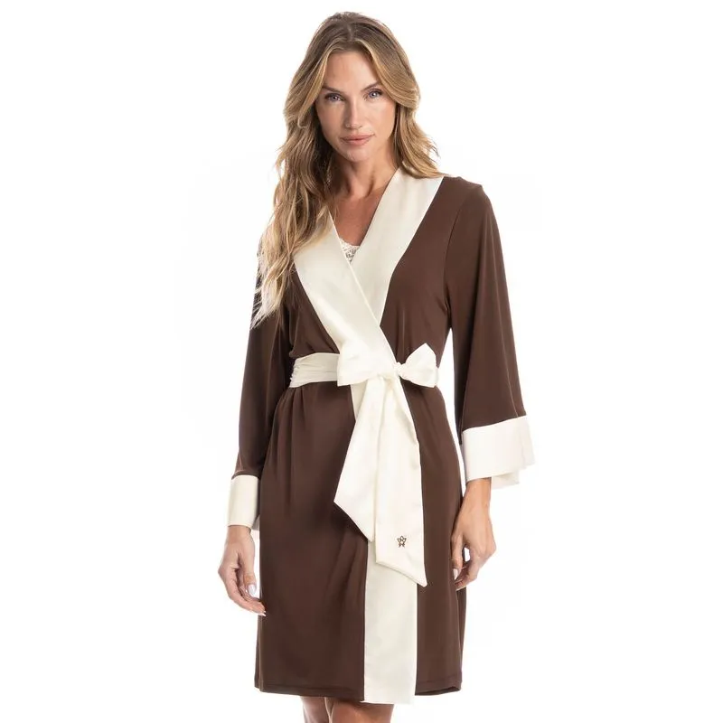 Robe Feminino Diana Marrom/TU