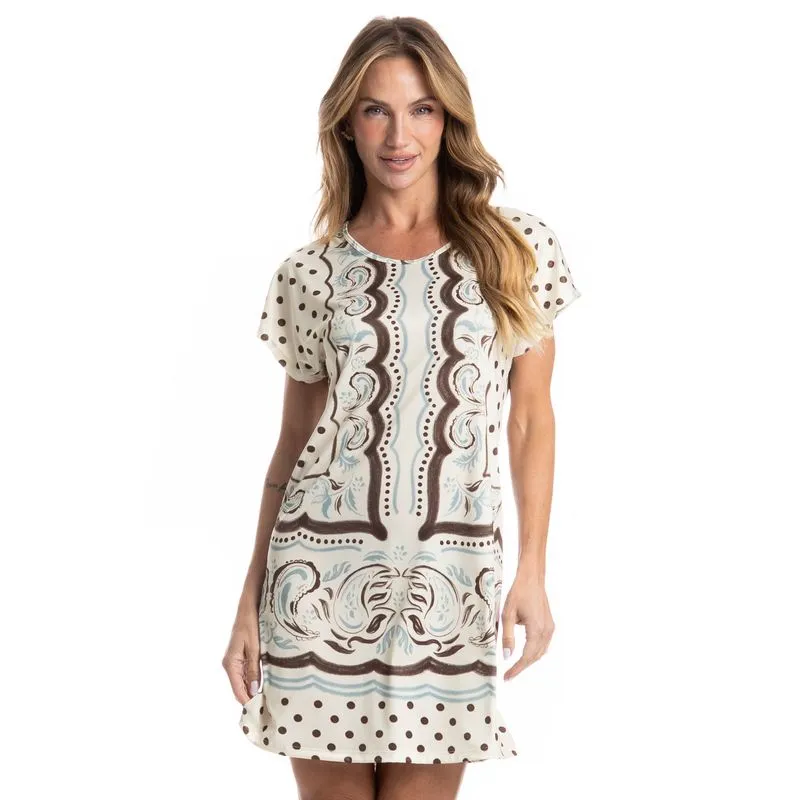 Camisão Celeste Azul/M