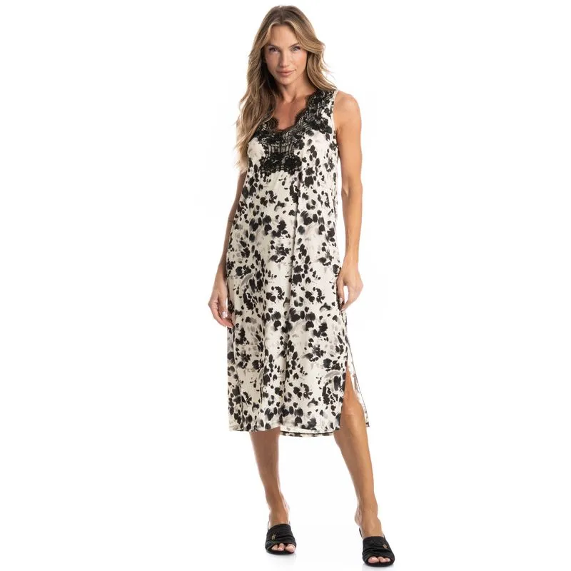 Camisola Midi Regata Helen Preto/M