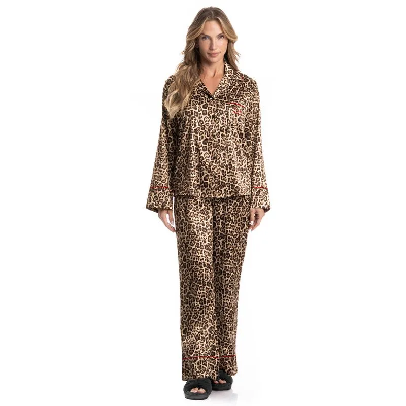 Pijama Longo Americano Helô Preto/M