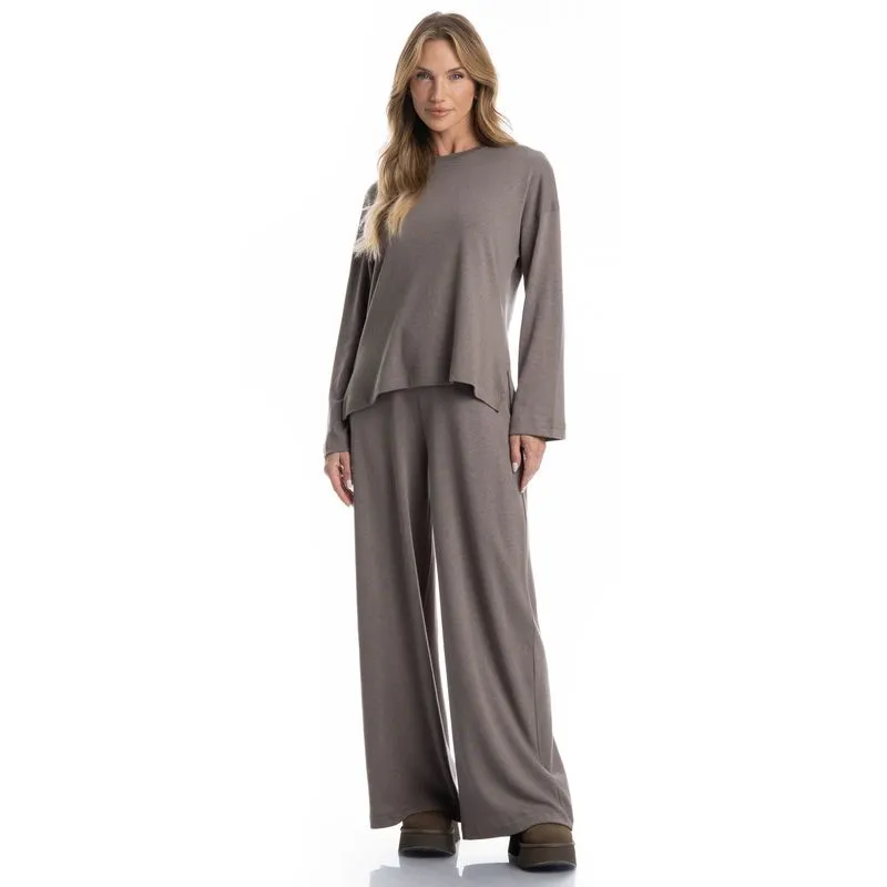 Conjunto Feminino Mariela Marrom/P
