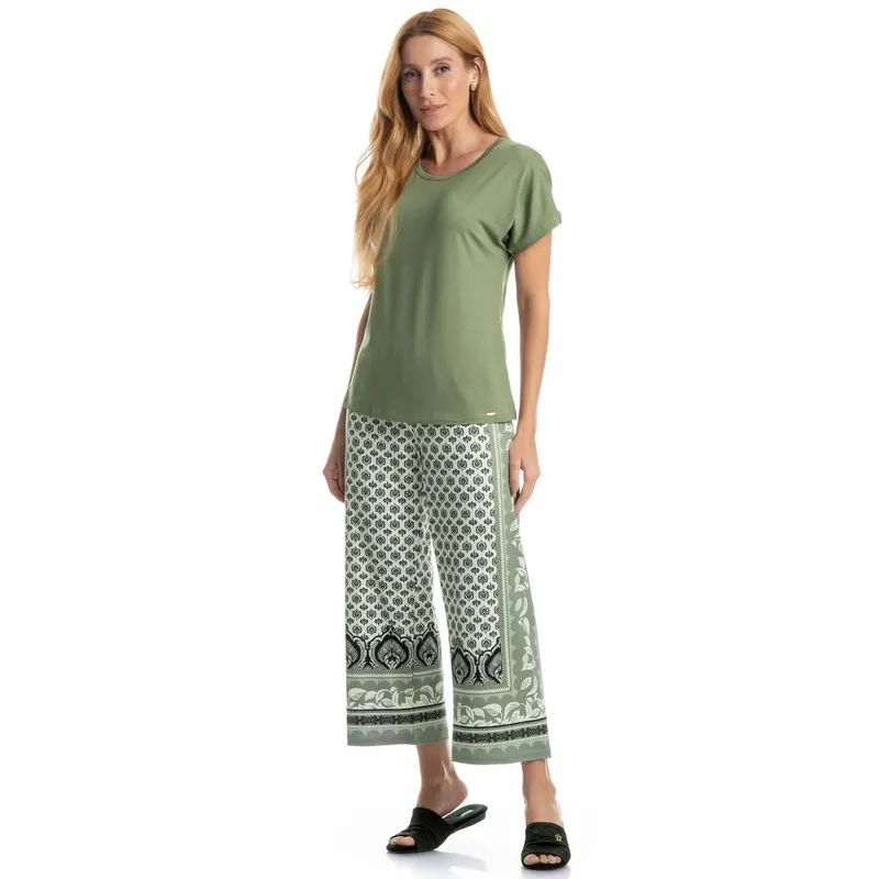 Pijama Constanza Capri Verde/M