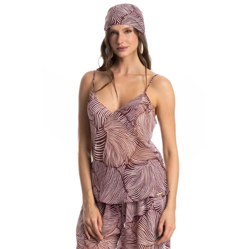 Blusa Alcinha Merlot Vinho/M
