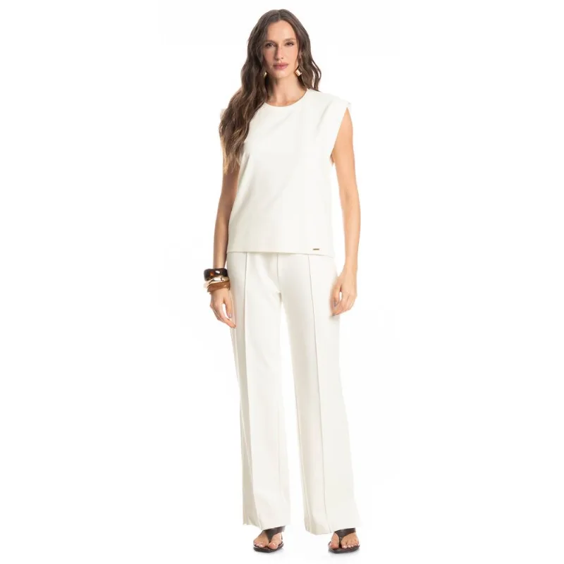 Calça Lavinia Branco/G