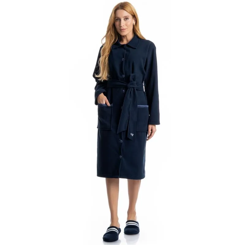 Robe Feminino Médio Letícia Azul Marinho/P