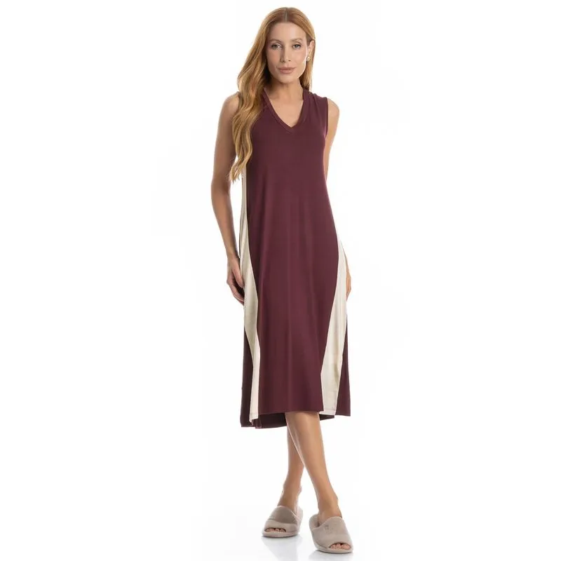 Vestido Midi Regata Ligia Vermelho/M