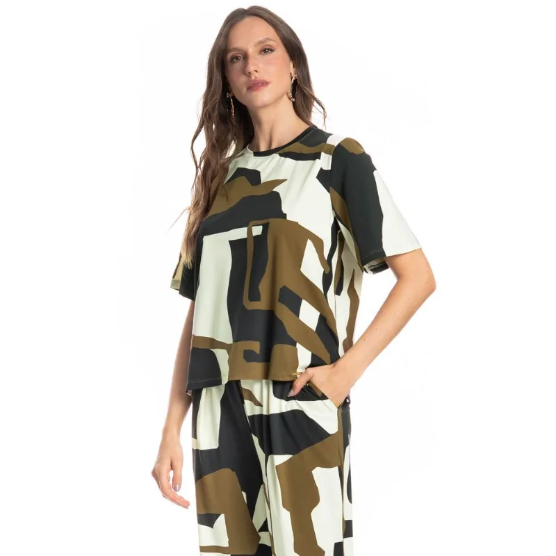 Blusa Ampla Feminina Copenhagem Preto/GG
