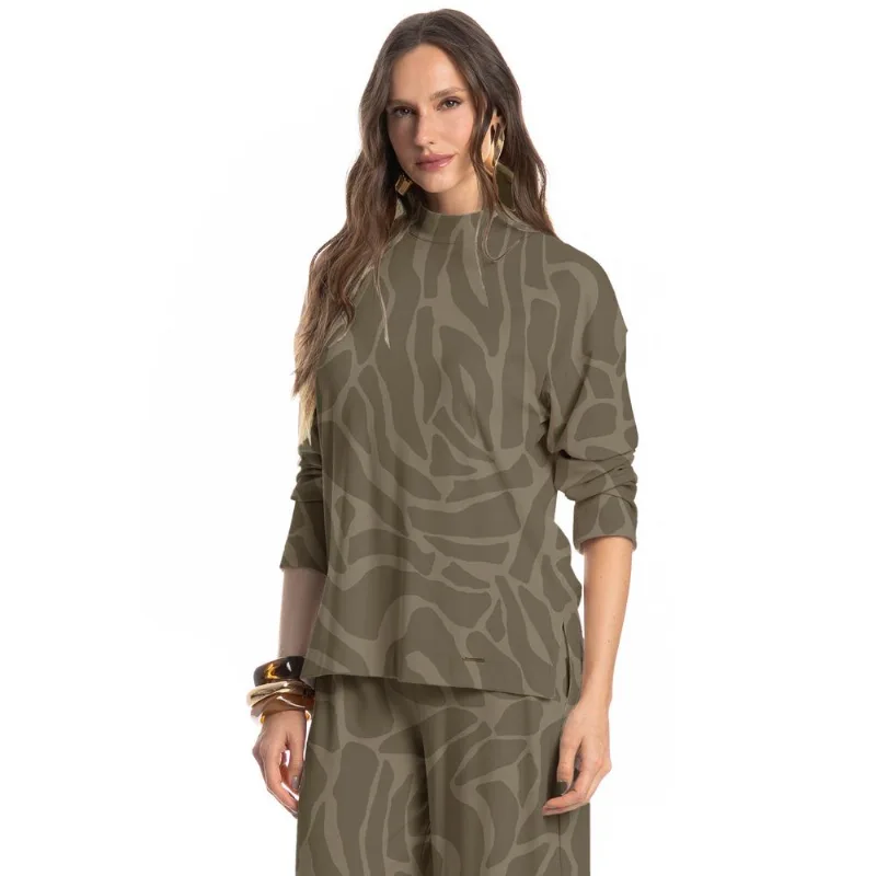 Blusa Feminina Safari Verde/G