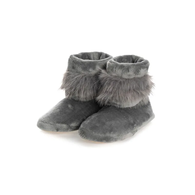 Bota Feminina Gianne Cinza/38