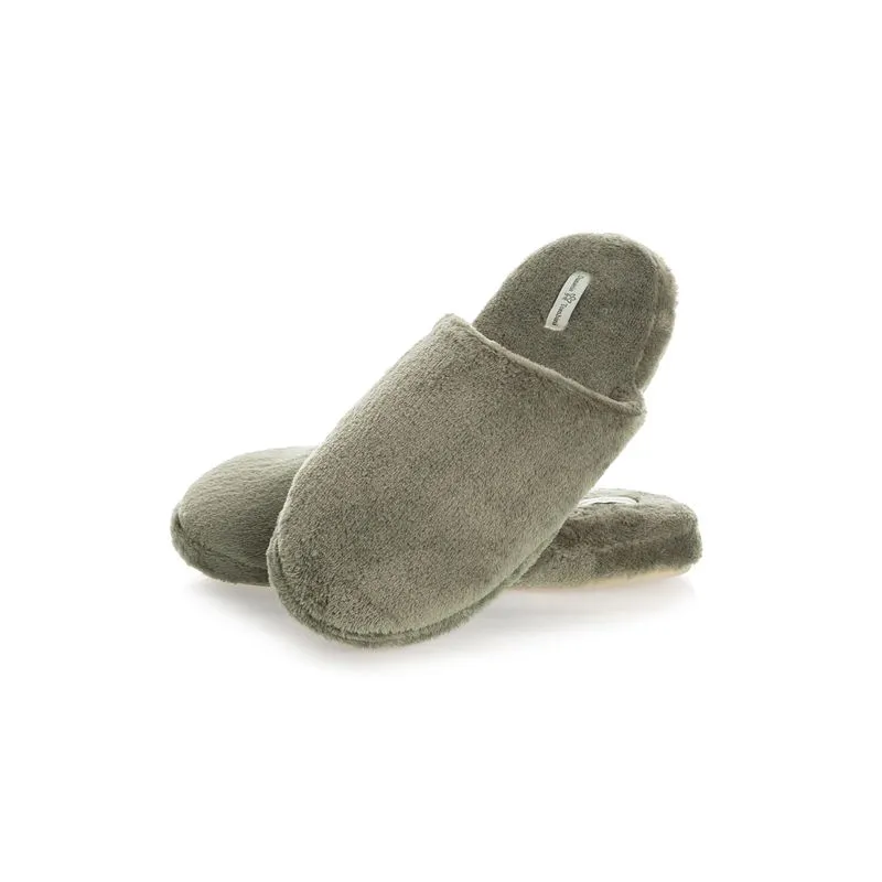 Chinelo Em Fleece Colors Easy Verde/36