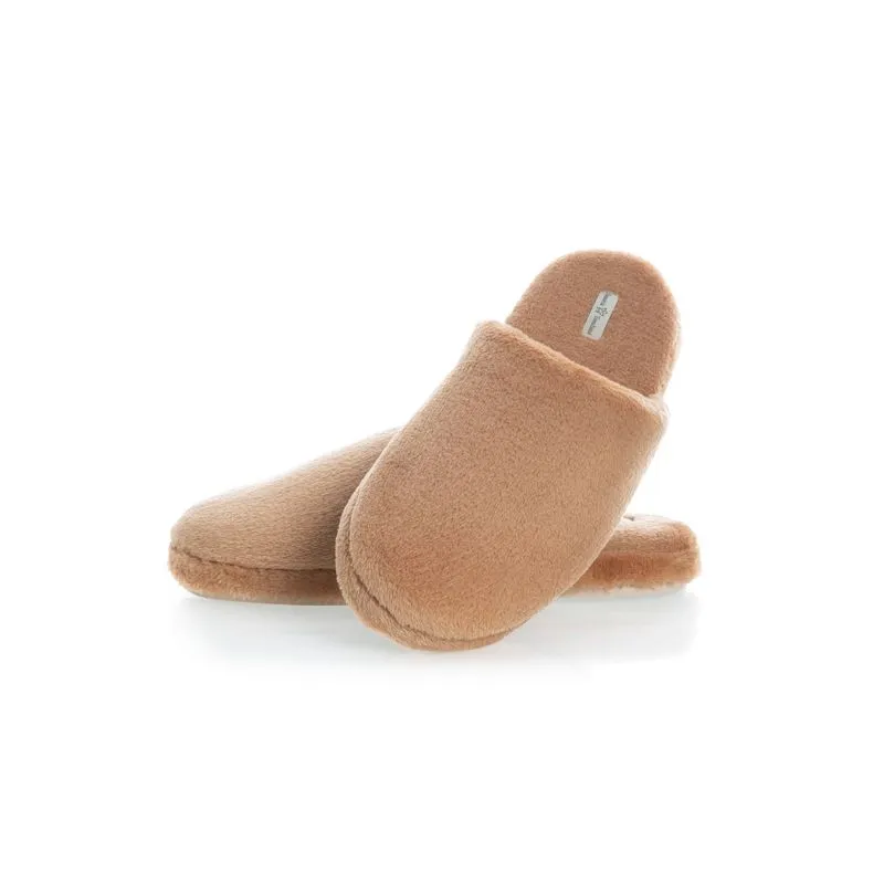 Chinelo Em Fleece Colors Easy Bege/40