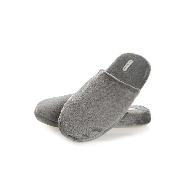 Chinelo Em Fleece Colors Easy Cinza/36