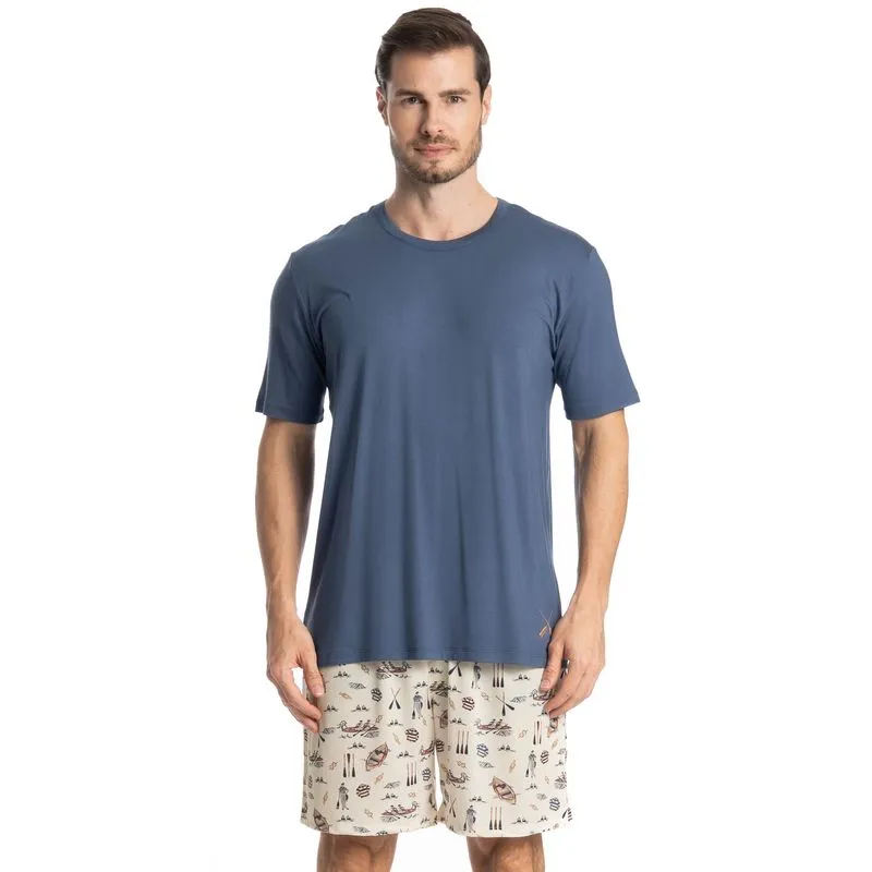 Pijama Curto Joaquim Azul-2/M