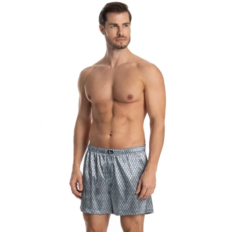 Boxer Masculina Enzo Azul Marinho/G