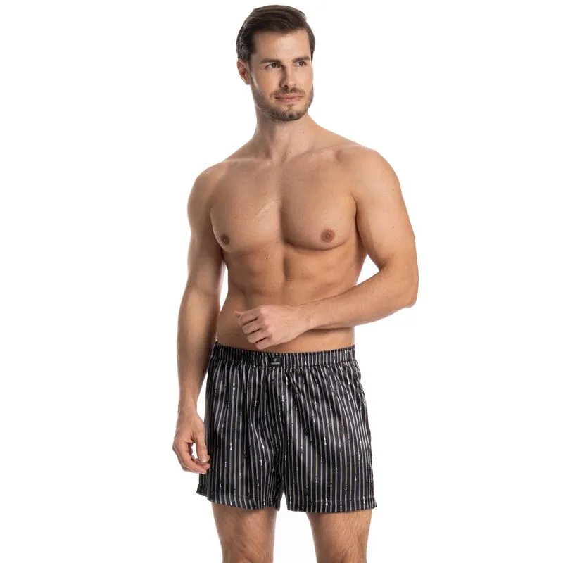 Boxer Masculina Enzo Preto/GG