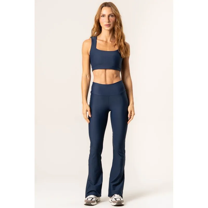 Calça Mini Flare Legging Studio Azul Marinho/P
