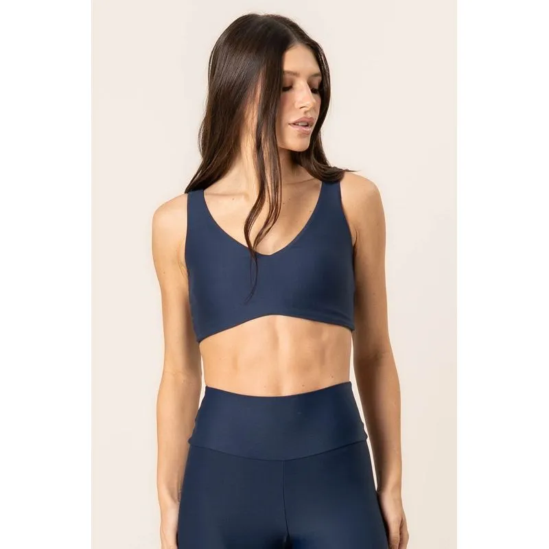 Top V Paralelo Studio Azul Marinho/M