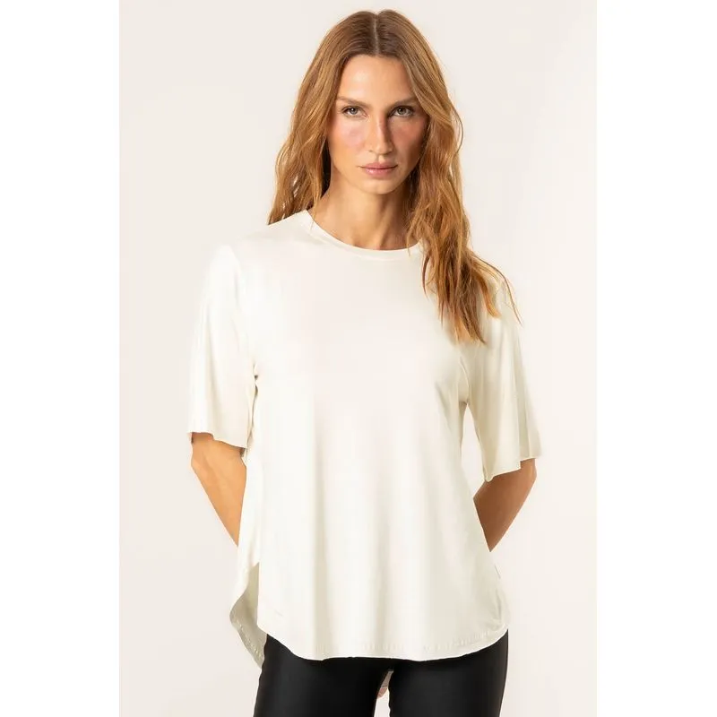 Camiseta Ampla Modal Lounge Branco/P