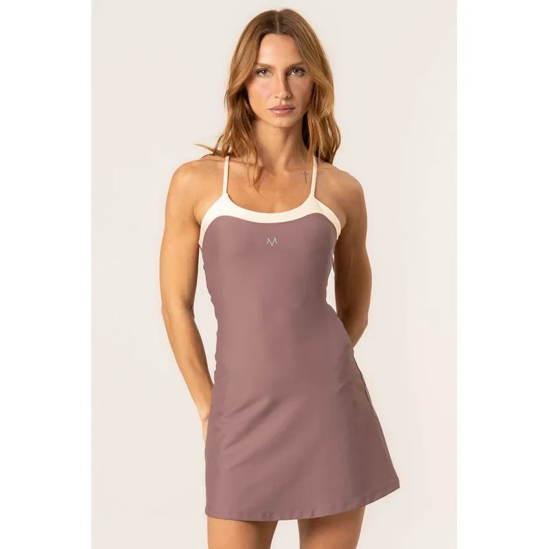 Vestido Com Shorts Cruzado Dash Vivame Rosa/G