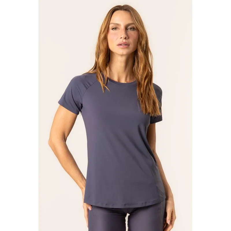 Camiseta Raglan Color Elite Azul Marinho/M