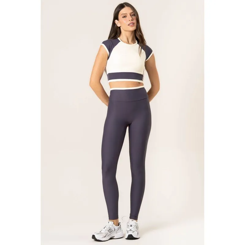 Calça Legging Seamless Shape Endure Azul Marinho/M