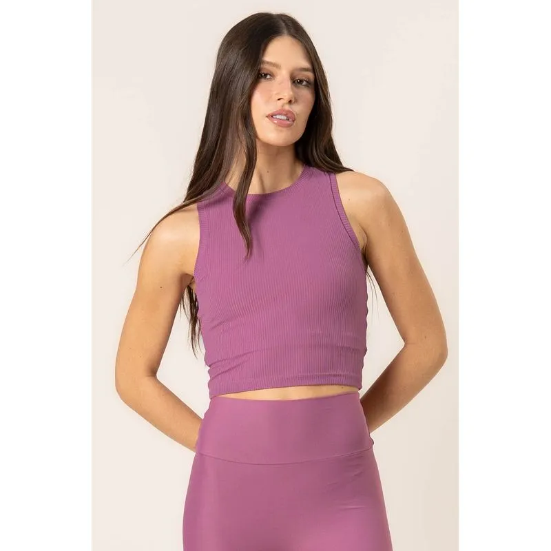 Top Canelado Nadador Dark Rose Rosa-2/G