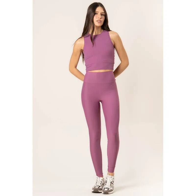 Calça Legging Seamless Shape Dark Rose Rosa-2/P