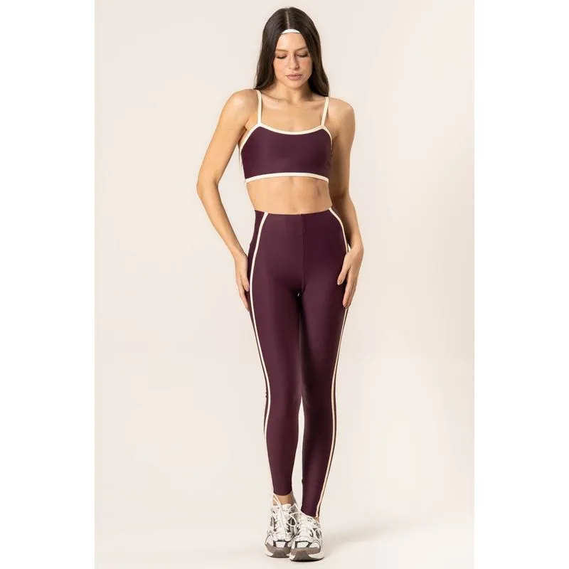 Calça Legging Invisible Slim Shape Curve Vivame Vermelho/P
