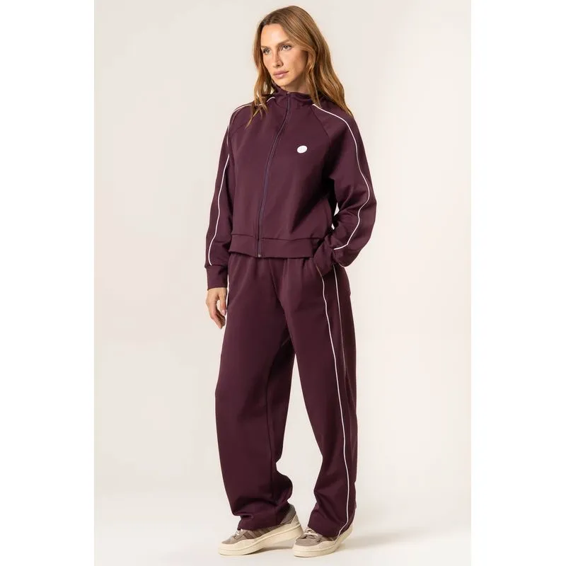 Calça Reta Com Bolsos Body Fit Vivame Vermelho/M