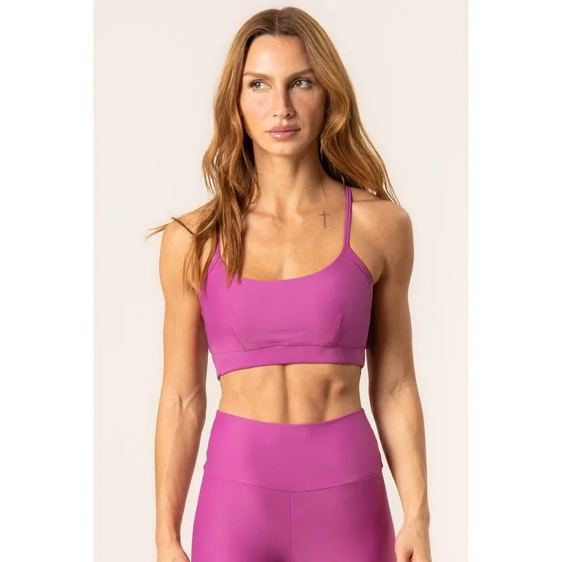 Top Nadador Alcinha Magenta Rosa-2/M