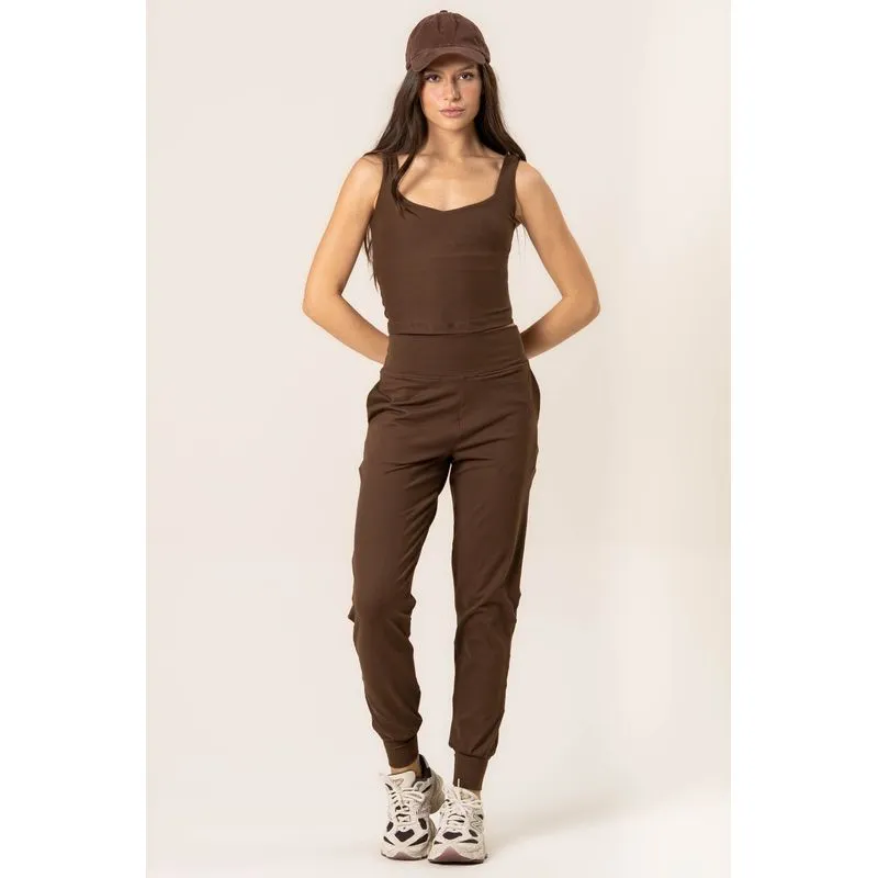 Calça Jogger Sprint Vivame Marrom/G