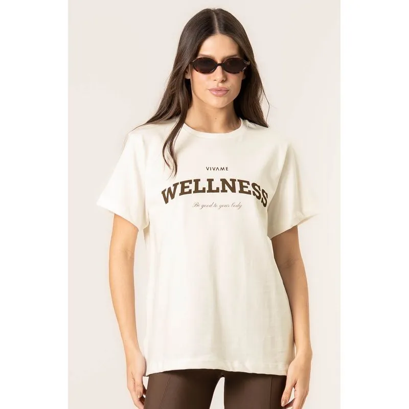 Camiseta Vivame Move Vivame Bege/P