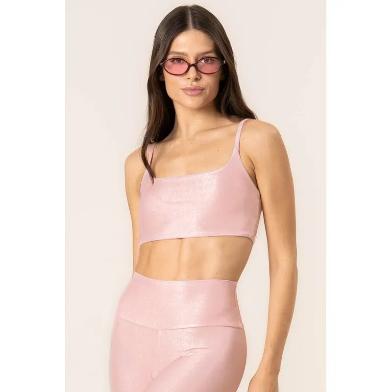 Top Paralelo Alcinha Move Glow Vivame Rosa-3/P