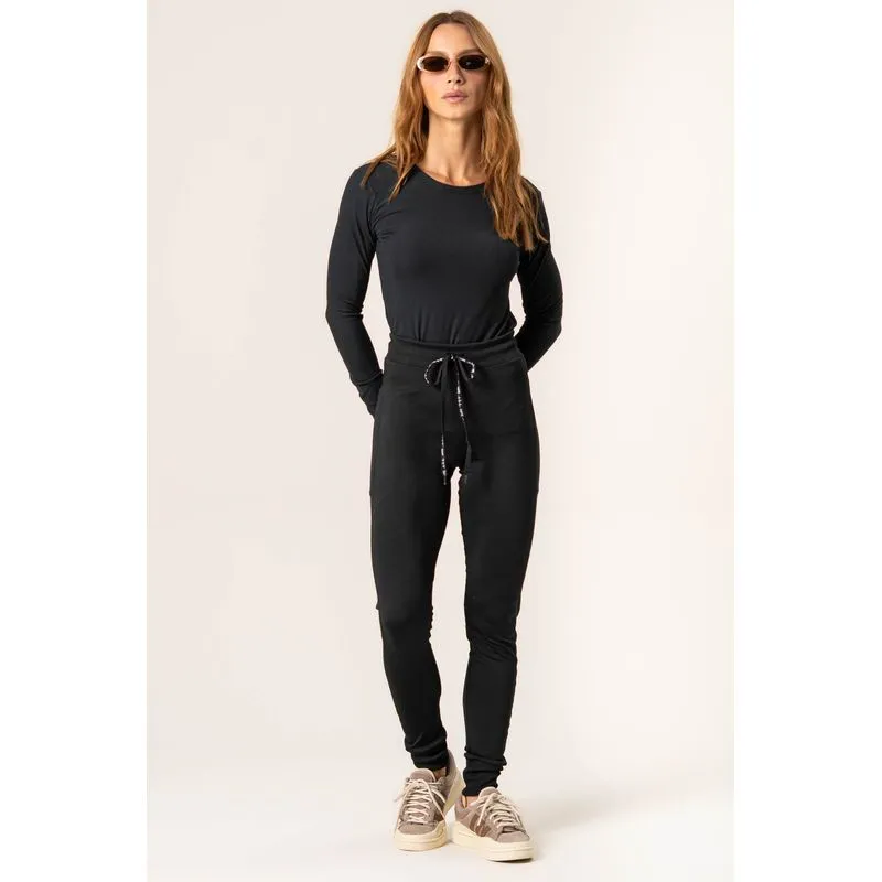 Calça Legging Com Bolsos Thermal Vivame Preto/M