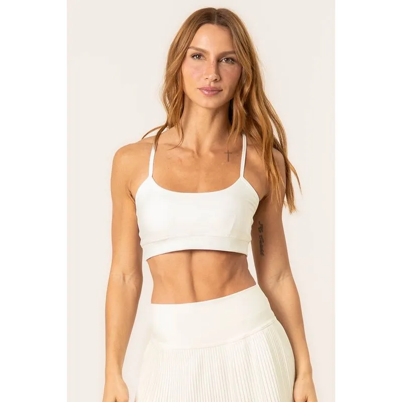 Top Nadador Alcinha Cardio Branco/M