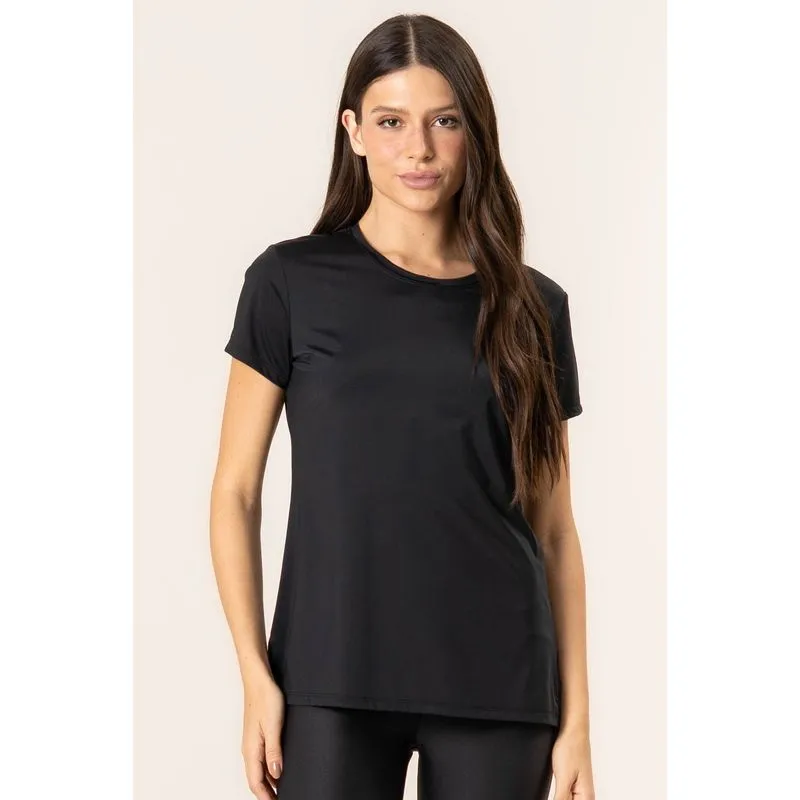 Camiseta Alongada Pulse Vivame Preto/G