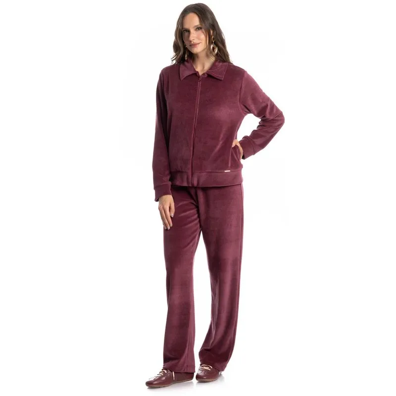 Conjunto Feminino Verona Vermelho/M